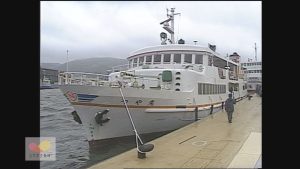 ☆三越/SSKK 昭37 日章丸竣工記念 出光興産　オードブルサーバー/コンポート皿  世界最大のタンカー『日章丸』進水式 佐世保重工業（SSK）が建造昭和