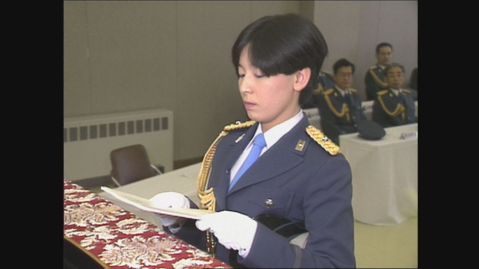 県警初の女性警察官イメージ