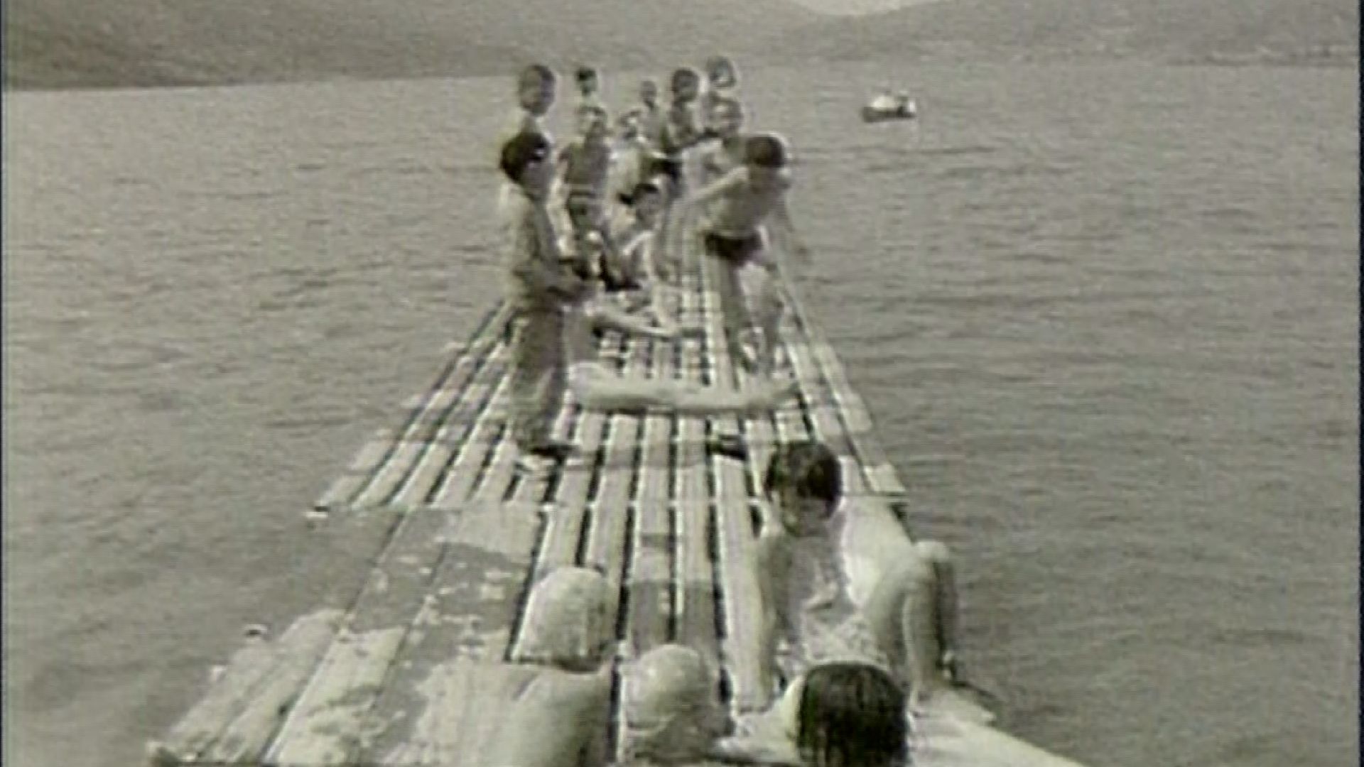 木崎湖　夏のにぎわい（1959年）イメージ